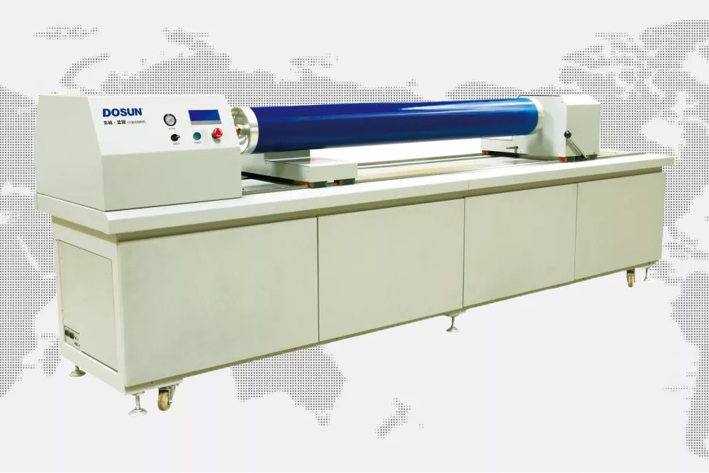 Blue Rotary UV Laser Engraver
